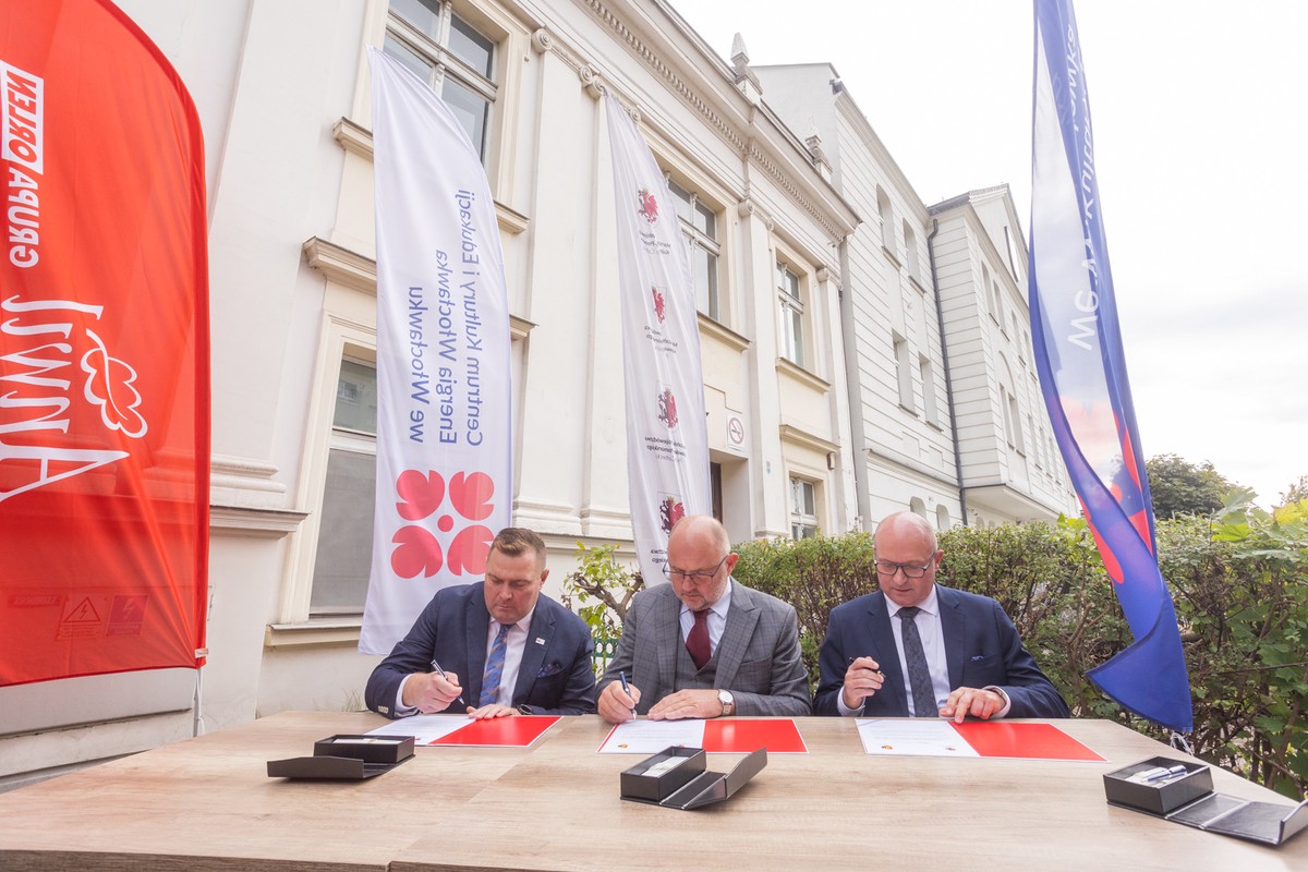 Official handover of the property in Włocławek, photo by Mikołaj Kuras for the UMWKP