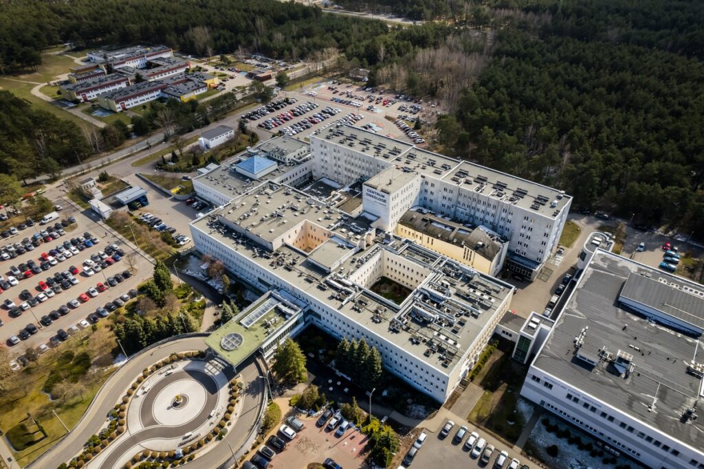 Oncology Centre in Bydgoszcz, bird’s-eye view, photo by Tomasz Czachorowski/eventphoto for the UMWKP