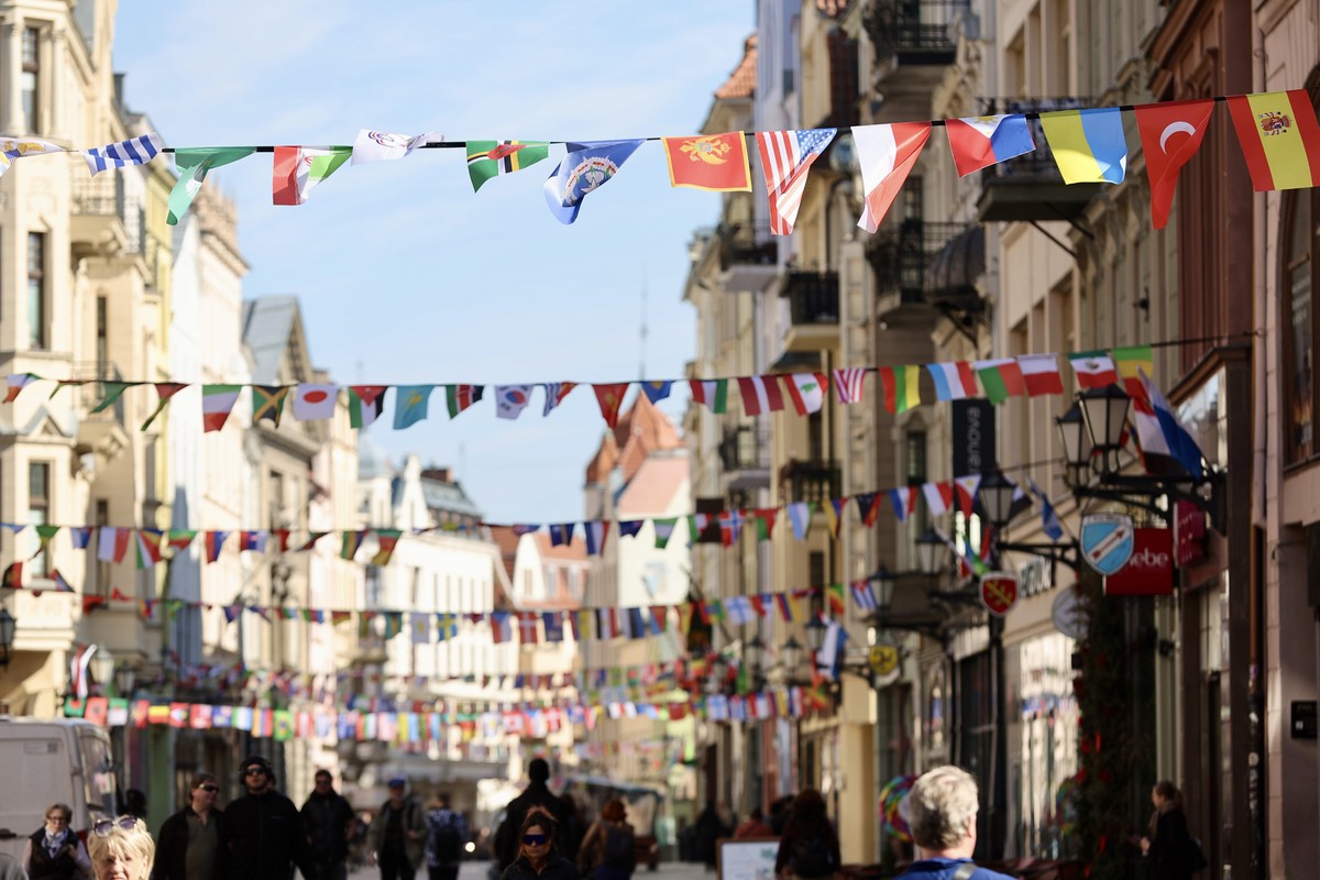 Szeroka Street in Toruń, photo by Andrzej Goiński / UMWKP