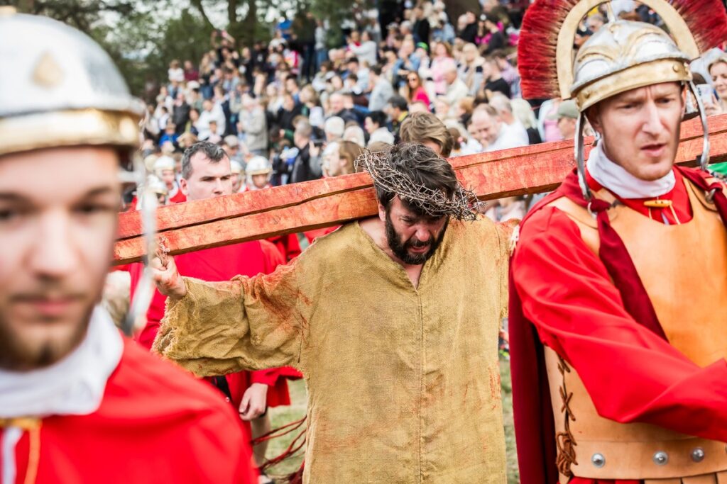 Misterium Męki Pańskiej w Dolinie Śmierci w Bydgoszczy, kwiecień 2025, fot. Tomasz Czachorowski/eventphoto dla UMWK