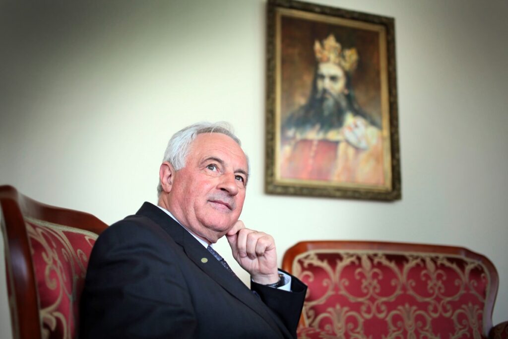 Prof. dr hab. inż. Józef Kubik (zdjęcie z 2010 roku), fot. Piotr Ulanowski/freepress.pl dla UMWKP