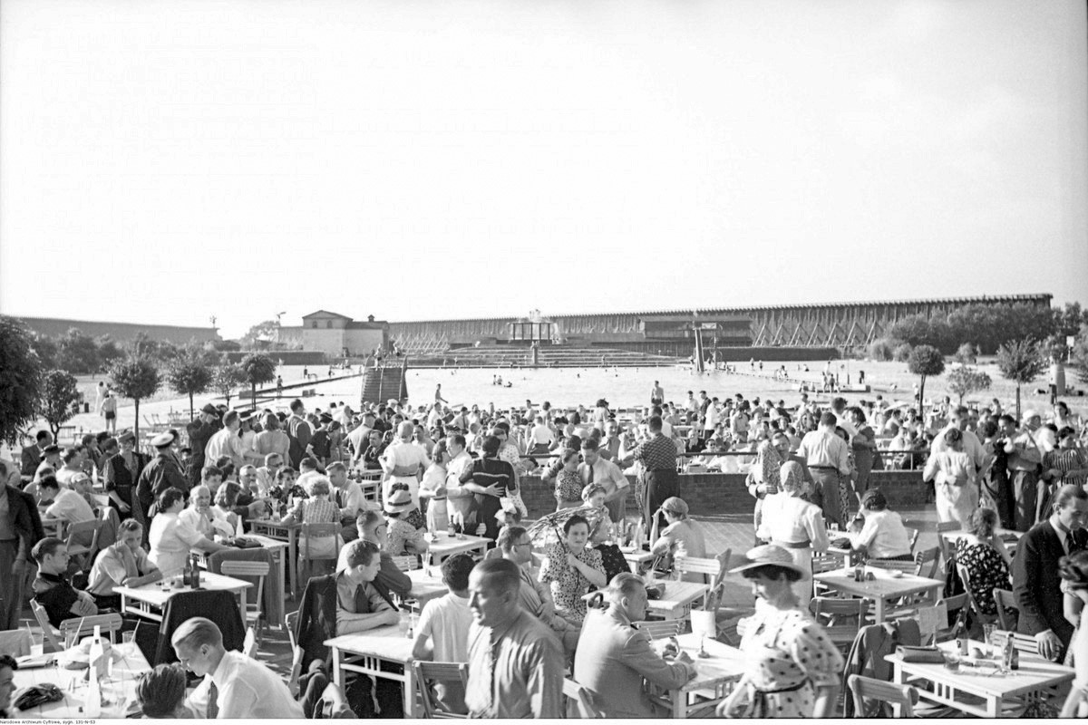 Basen solankowy w Ciechocinku odtworzymy w kształcie, w jakim został zbudowany w dwudziestoleciu międzywojennym; fot. z zasobów NAC