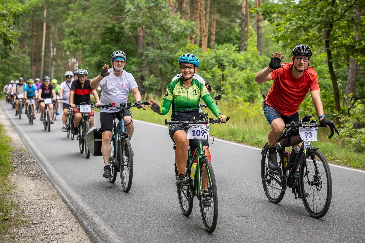 Cycling rally in 2025, photo by Szymon Zdziebło / tarantoga.pl for the UMWKP