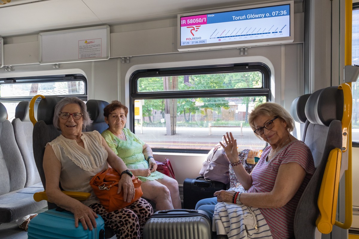 Train "Rybitwa", photo by Mikołaj Kuras for the UMWKP Train "Rybitwa", photo by Mikołaj Kuras for the UMWKP