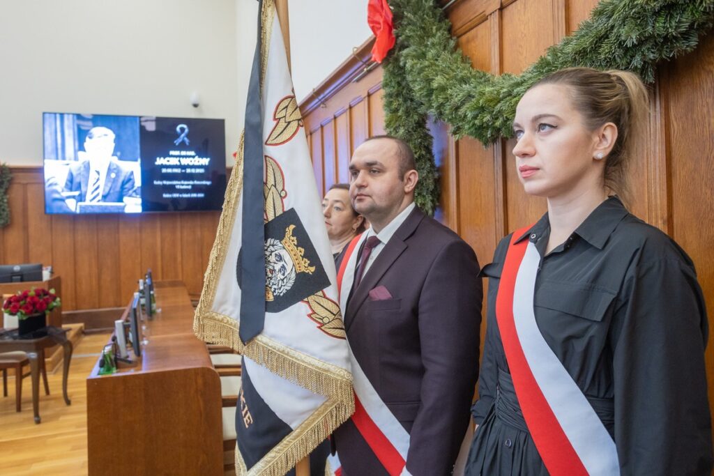 Pożegnanie prof. Jacka Woźnego, fot. Mikołaj Kuras dla UMWKP