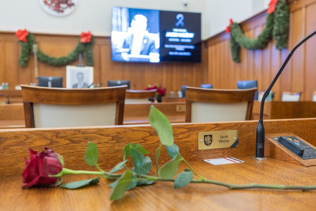 Pożegnanie prof. Jacka Woźnego, fot. Mikołaj Kuras dla UMWKP