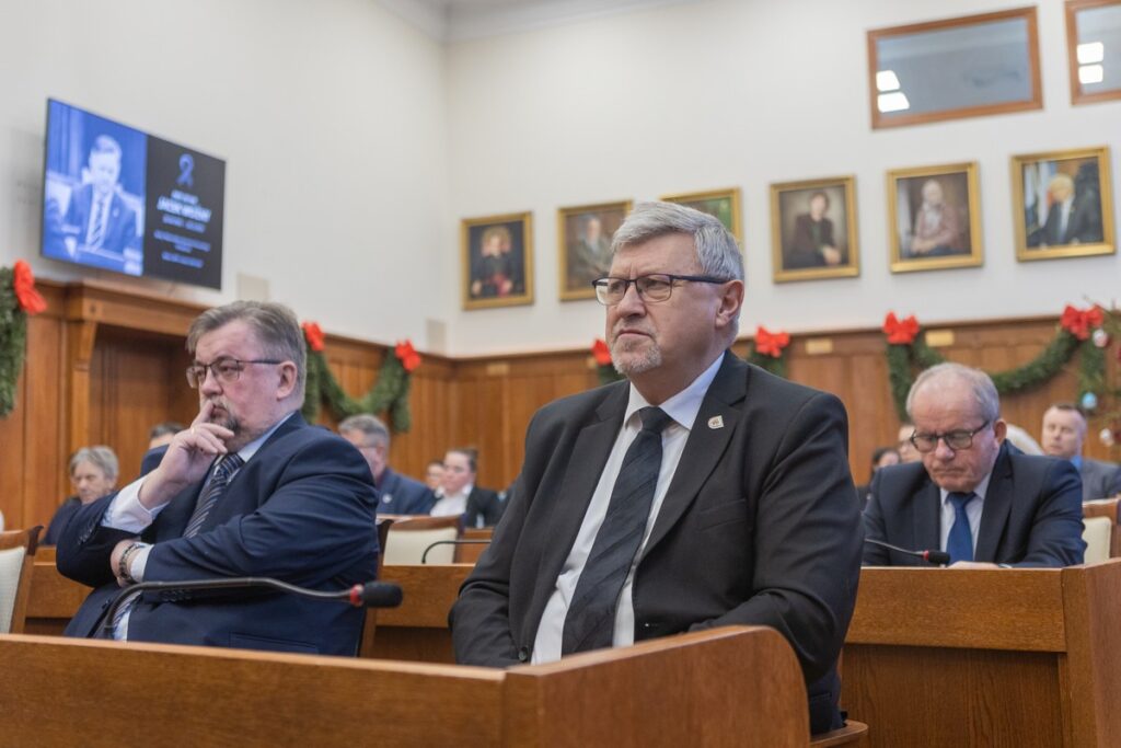 Pożegnanie prof. Jacka Woźnego, fot. Mikołaj Kuras dla UMWKP