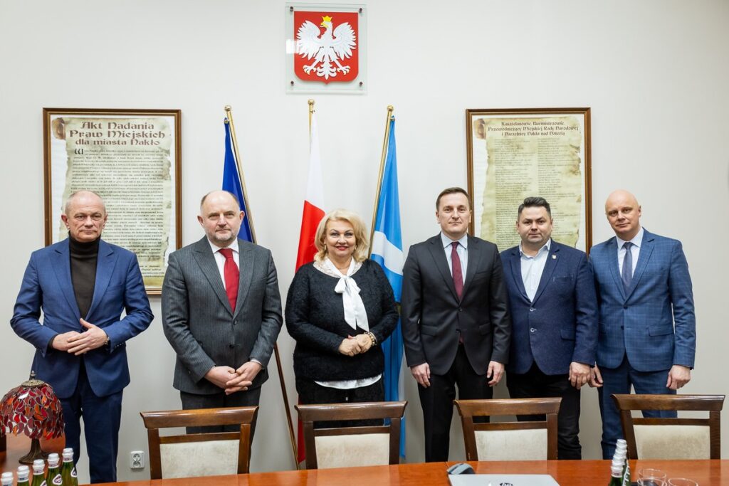 Nakło nad Notecią, Wizyta marszałka województwa i przewodniczącej sejmiku, fot. Tomasz Czachorowski dla UMWKP