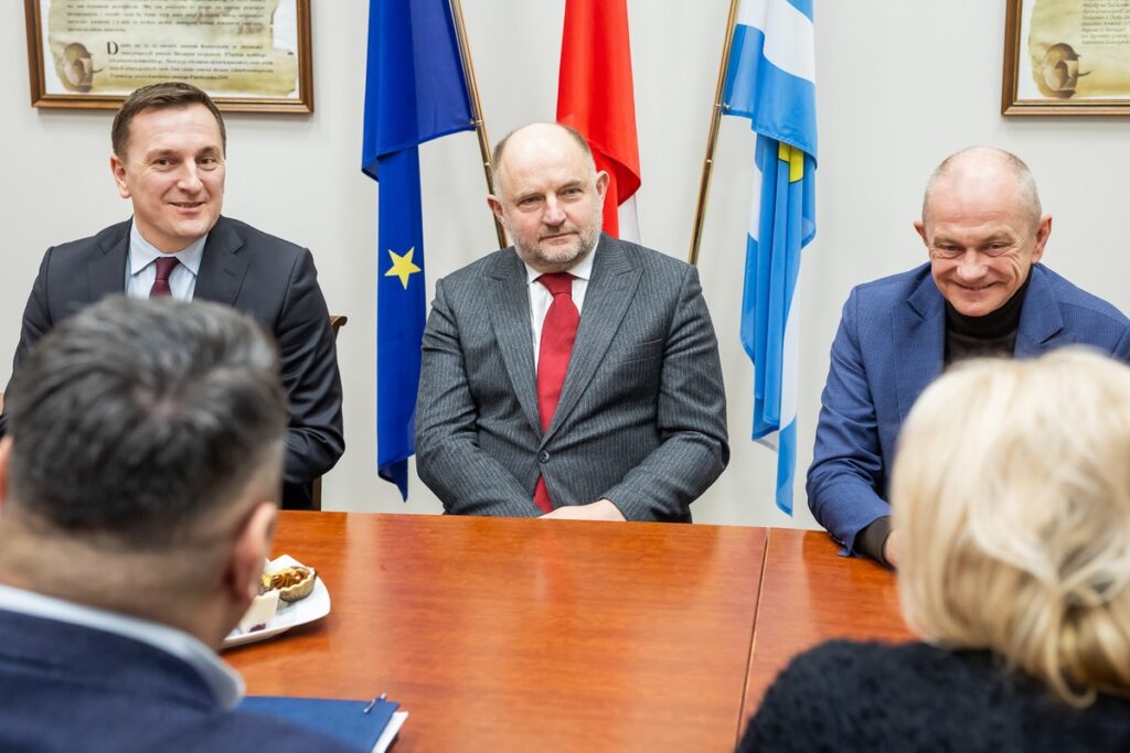 Nakło nad Notecią, Wizyta marszałka województwa i przewodniczącej sejmiku, fot. Tomasz Czachorowski dla UMWKP