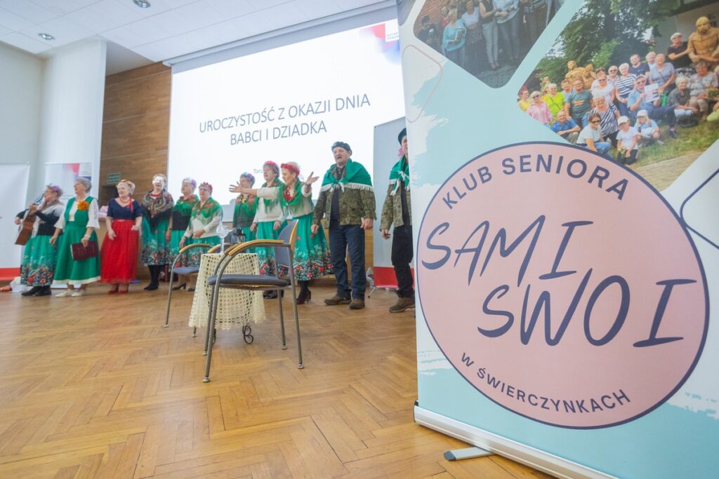 Celebration on the occasion of Grandmother’s Day and Grandfather’s Day, photo by Mikołaj Kuras for the UMWKP