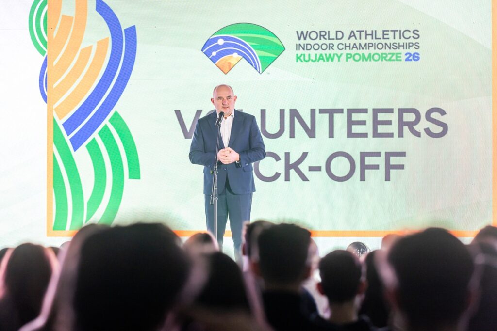 Spotkanie z wolontariuszami Halowych Mistrzostw Świata Kujawy Pomorze 26, fot. Mikołaj Kuras dla UMWKP