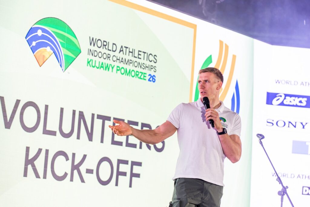 Spotkanie z wolontariuszami Halowych Mistrzostw Świata Kujawy Pomorze 26, fot. Mikołaj Kuras dla UMWKP