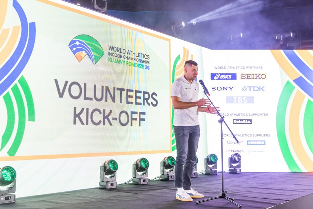 Spotkanie z wolontariuszami Halowych Mistrzostw Świata Kujawy Pomorze 26, fot. Mikołaj Kuras dla UMWKP