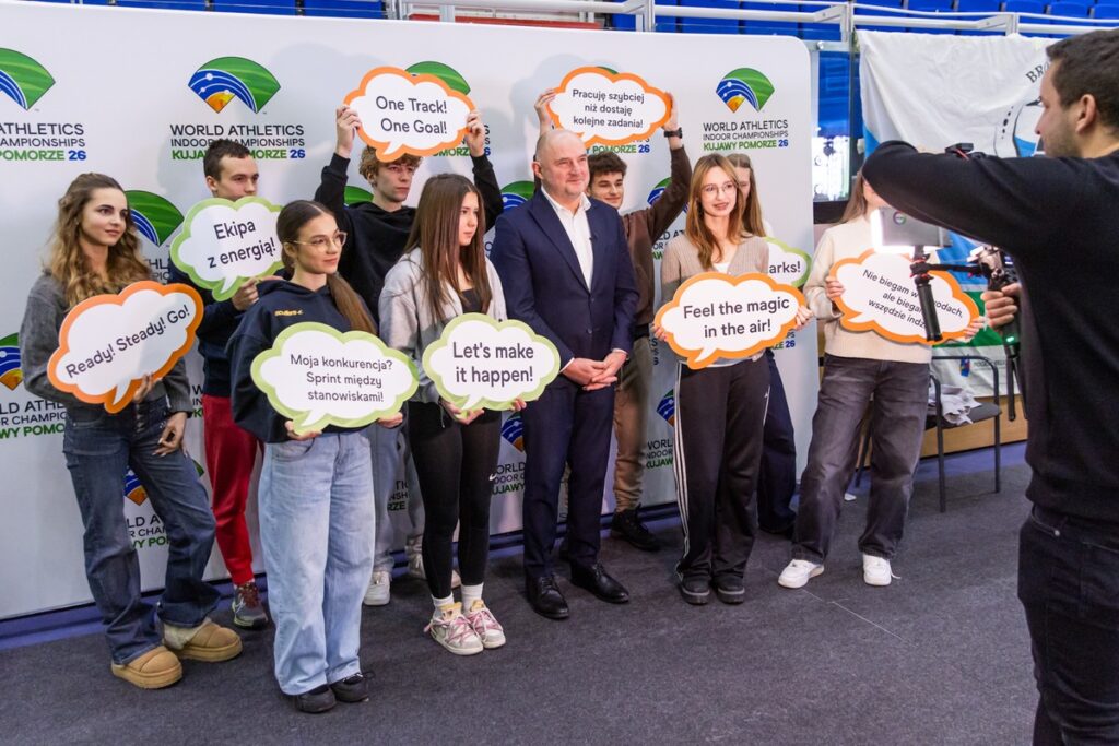 Spotkanie z wolontariuszami Halowych Mistrzostw Świata Kujawy Pomorze 26, fot. Mikołaj Kuras dla UMWKP