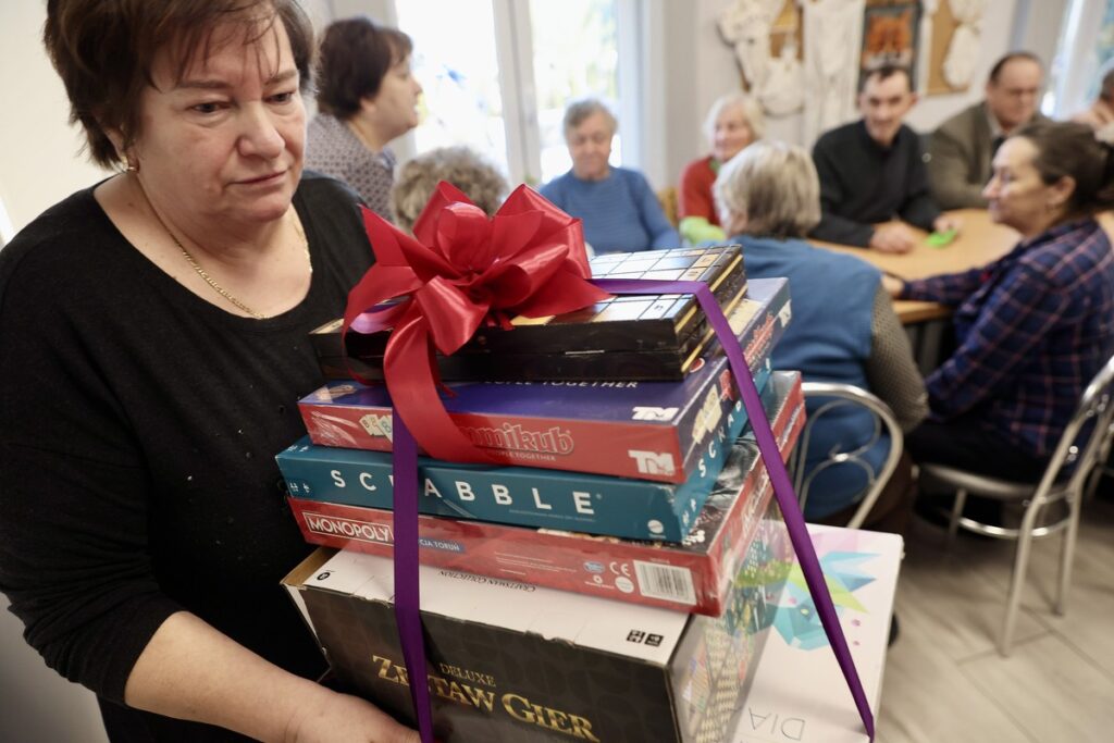Visit to the Day Care Home in Biskupice, photo by Andrzej Goiński/UMWKP