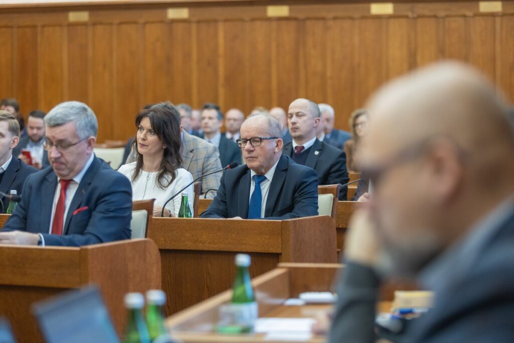 Session of the Regional Parliament, 26 January 2026, photo by Mikołaj Kuras for the Marshal’s Office of the Kujawsko-Pomorskie Region