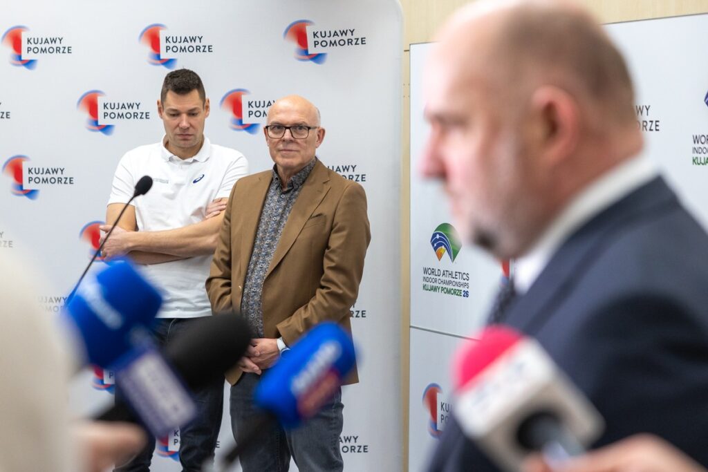 Konferencja ws. 50 dni do Halowych Mistrzostw Świata Kujawy Pomorze 26, fot. Mikołaj Kuras dla UMWKP