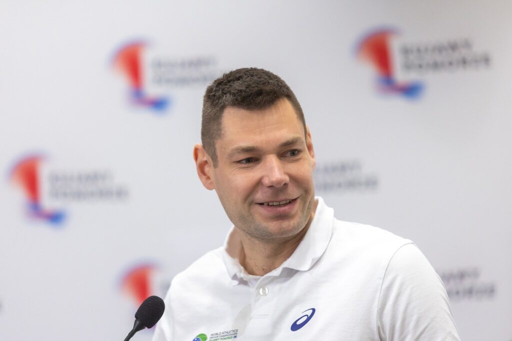 Konferencja ws. 50 dni do Halowych Mistrzostw Świata Kujawy Pomorze 26, fot. Mikołaj Kuras dla UMWKP