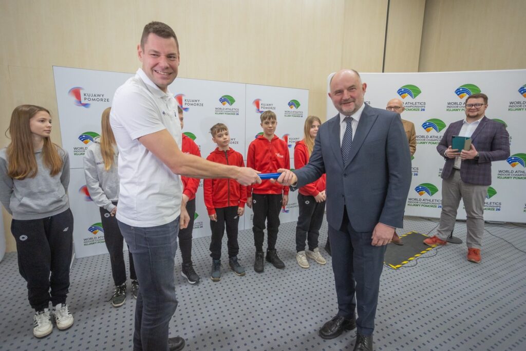 Konferencja ws. 50 dni do Halowych Mistrzostw Świata Kujawy Pomorze 26, fot. Mikołaj Kuras dla UMWKP