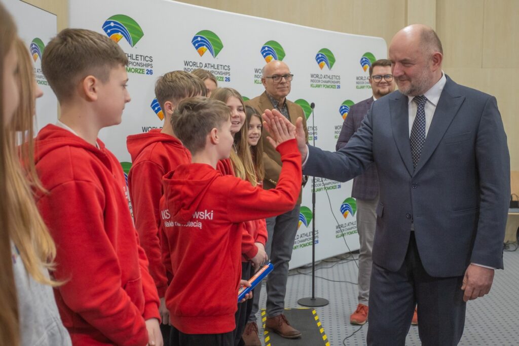 Konferencja ws. 50 dni do Halowych Mistrzostw Świata Kujawy Pomorze 26, fot. Mikołaj Kuras dla UMWKP