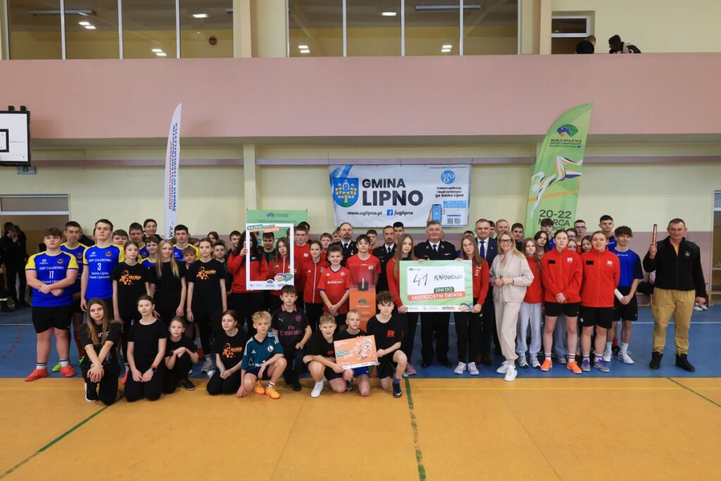 Karnkowo, 50 sztafet Kujaw i Pomorza, 6 lutego 2026 r., fot. Sławomir Kowalski