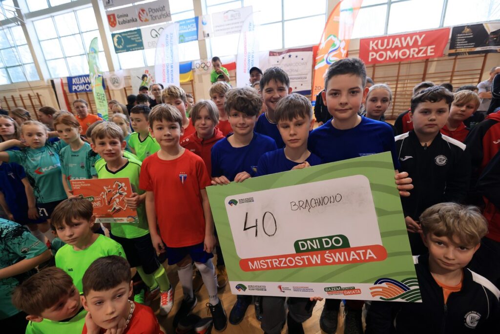 Brąchnowo, 50 sztafet Kujaw i Pomorza, 8 lutego 2026 r., fot. Sławomir Kowalski