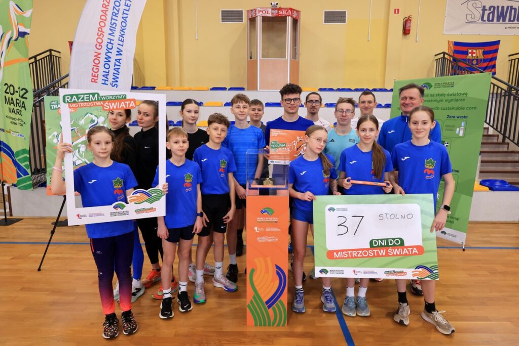 Stolno (powiat chełmiński), 50 sztafet Kujaw i Pomorza, 11 lutego 2026 r., fot. Sławomir Kowalski