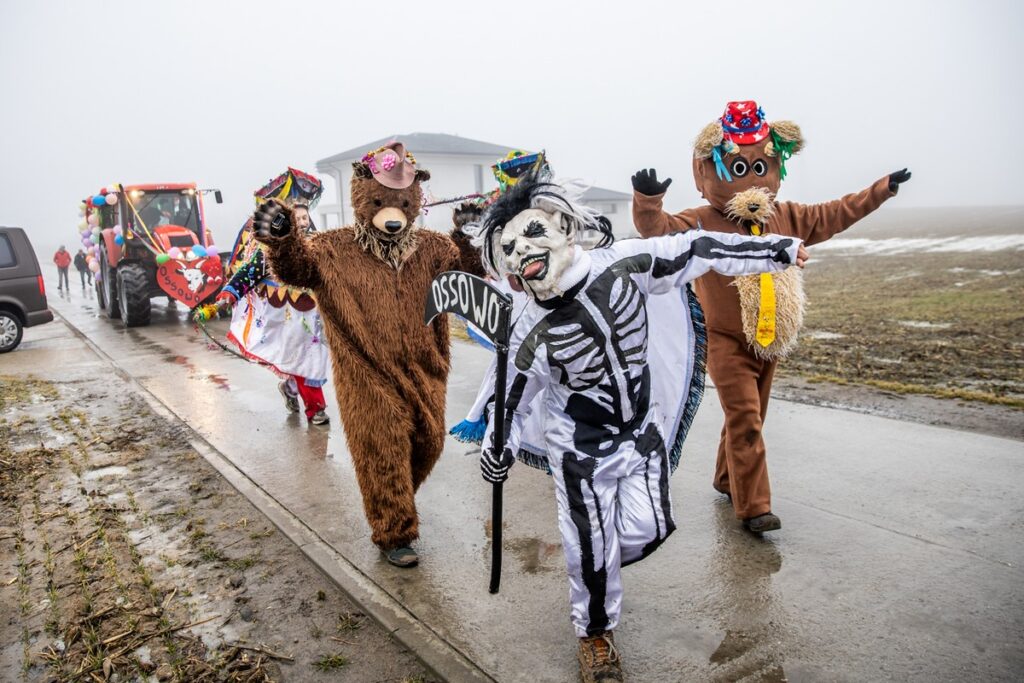 Grupa zapustna z Ossowa w akcji, fot. Andrzej Goiński/UMWKP