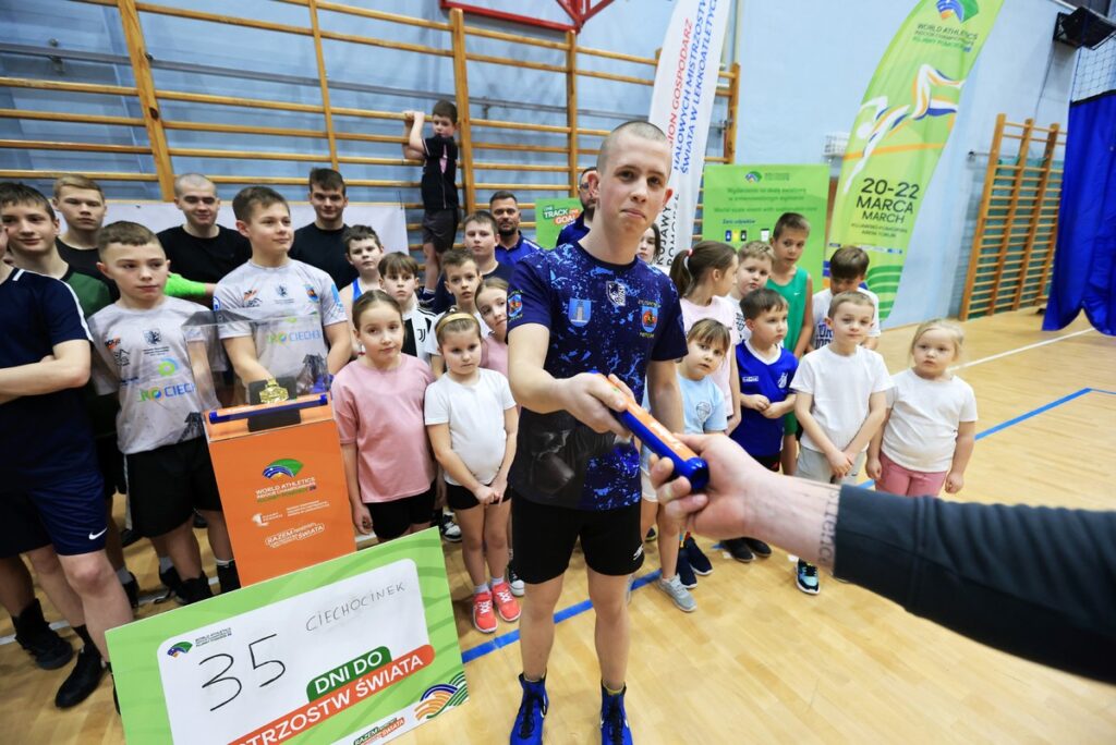 Ciechocinek, 50 sztafet Kujaw i Pomorza, 13 lutego 2026 r., fot. Sławomir Kowalski