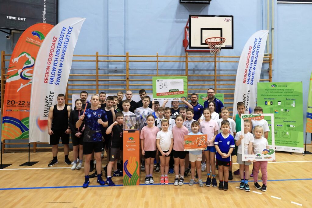 Ciechocinek, 50 sztafet Kujaw i Pomorza, 13 lutego 2026 r., fot. Sławomir Kowalski