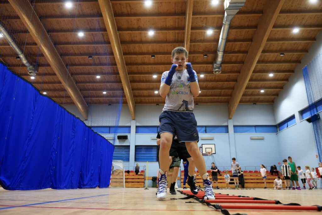 Ciechocinek, 50 sztafet Kujaw i Pomorza, 13 lutego 2026 r., fot. Sławomir Kowalski