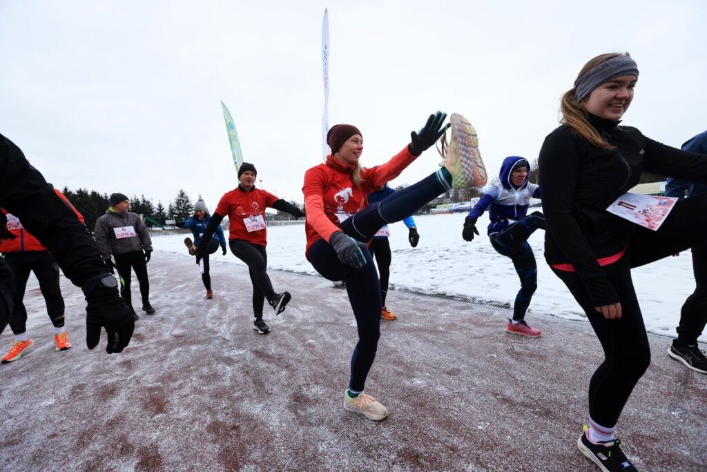 Świecie, 50 sztafet Kujaw i Pomorza, 14 lutego 2026 r., fot. Sławomir Kowalski