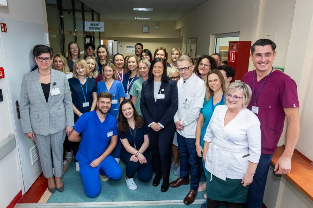 Opening ceremony of the modernized Neurological Intensive Care Unit at Biziel Hospital, photo by Tomasz Czachorowski / eventphoto for the UMWKP