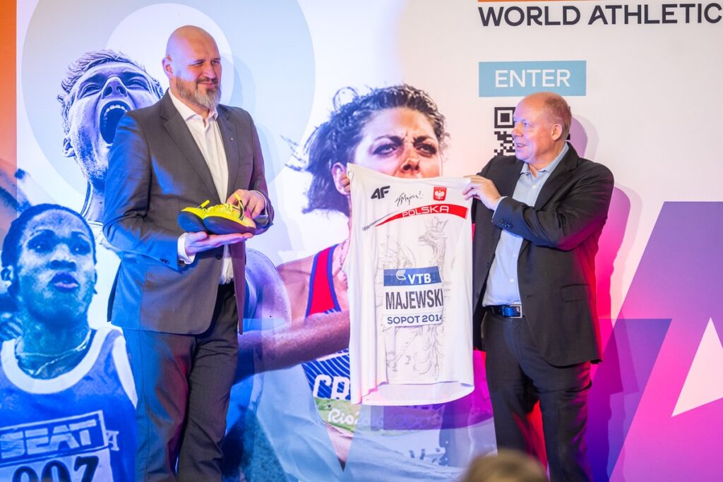 Opening of the exhibition organized by the Museum of World Athletics, photo by Szymon Zdziebło / tarantoga.pl for UMWKP