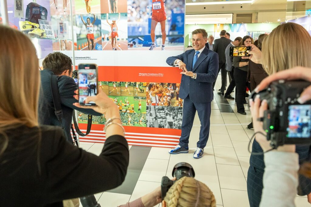 Opening of the exhibition organized by the Museum of World Athletics, photo by Szymon Zdziebło / tarantoga.pl for UMWKP