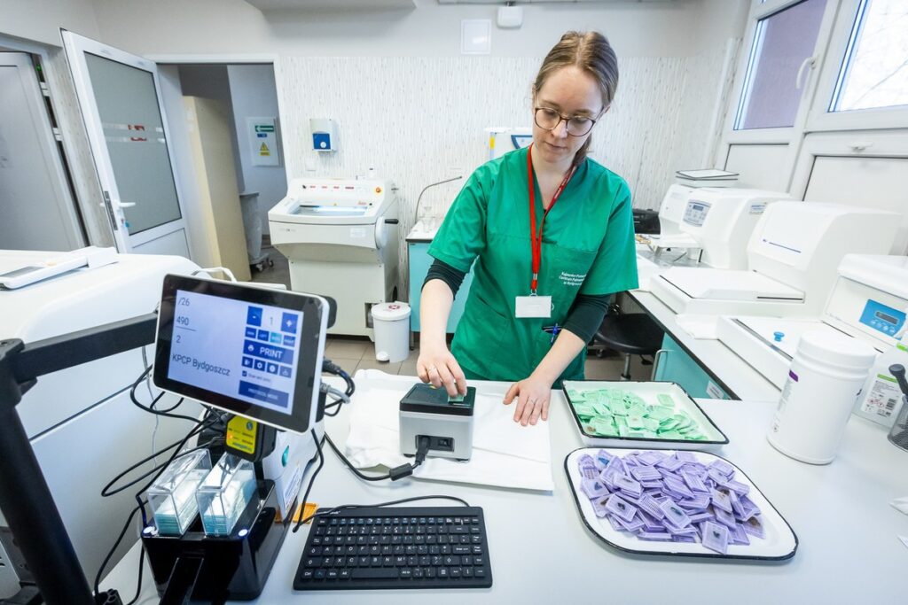 New equipment in the Department of Pathomorphology at the Pulmonology Centre, photo by Tomasz Czachorowski / eventphoto for the UMWKP