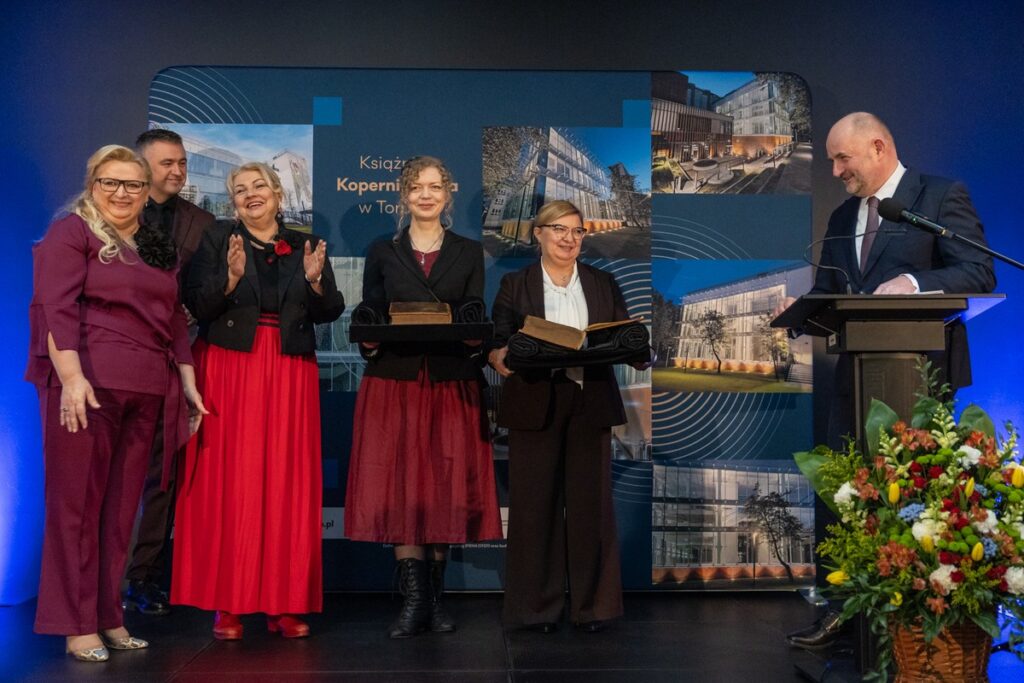 Uroczyste otwarcie nowego skrzydła Książnicy Kopernikańskiej, fot. Mikołaj Kuras dla UMWKP