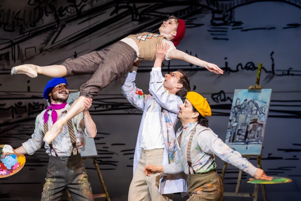 Próba przedstawienia baletowego „Amerykanin w Paryżu”, fot. Tomasz Czachorowski/eventphoto.com.pl dla UMWKP