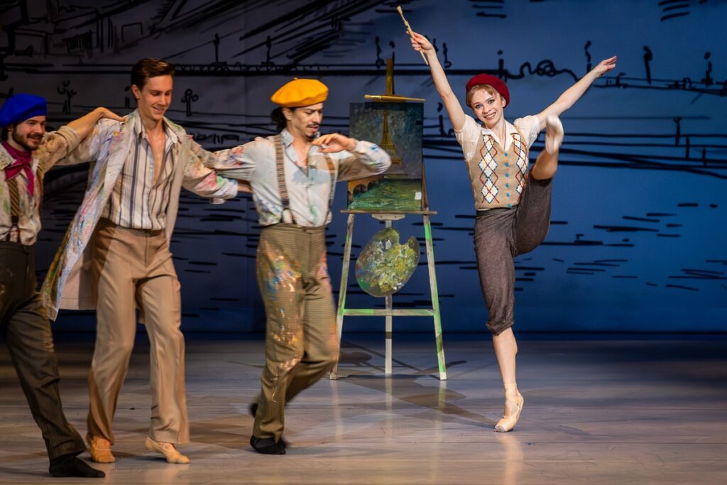 Próba przedstawienia baletowego „Amerykanin w Paryżu”, fot. Tomasz Czachorowski/eventphoto.com.pl dla UMWKP