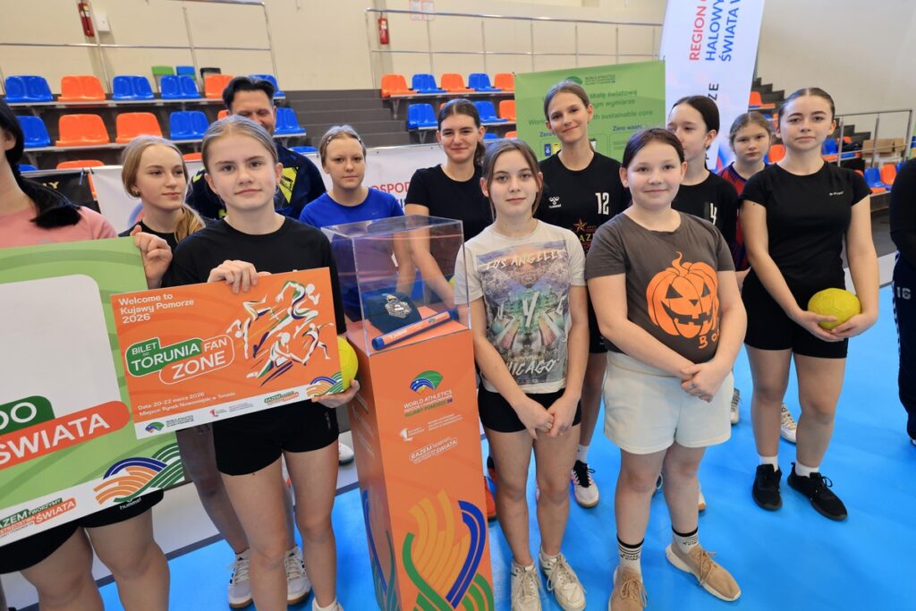 Żnin, 50 sztafet Kujaw i Pomorza, 26 lutego 2026 r., fot. Sławomir Kowalski