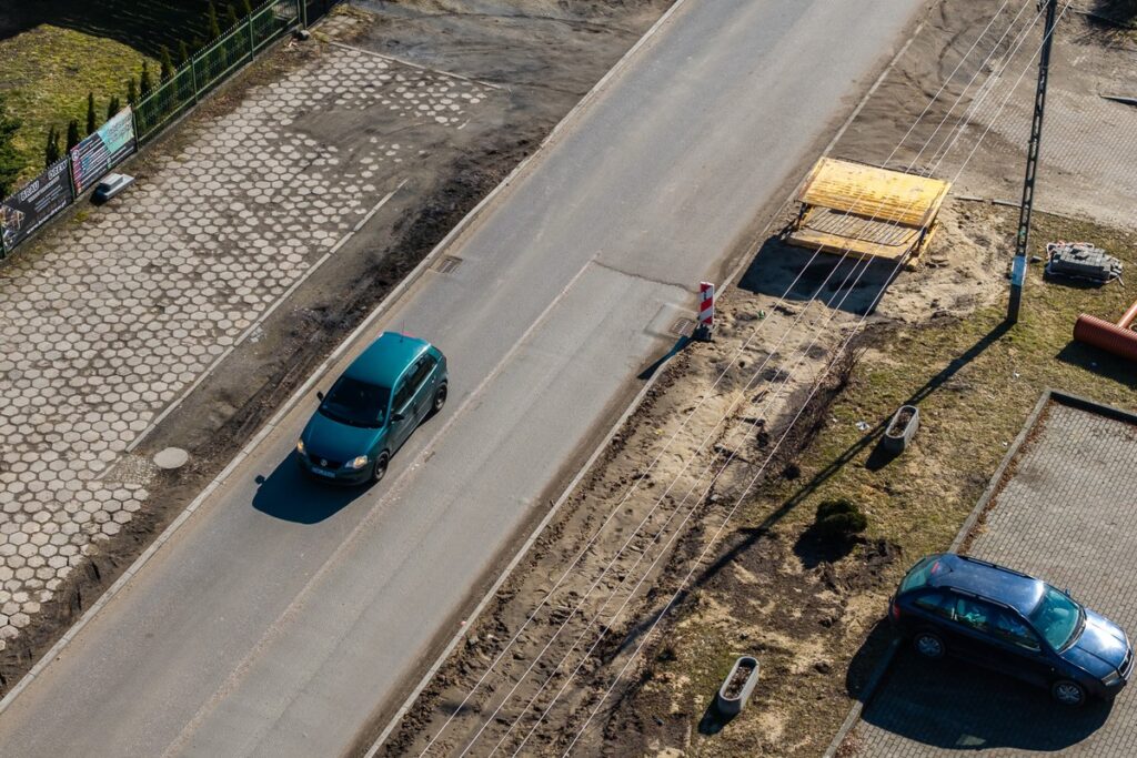 Modernizacja DW 268 Brzezie- Brześć Kujawski, fot. Szymon Zdziebło/tarantoga.pl dla UMWKP