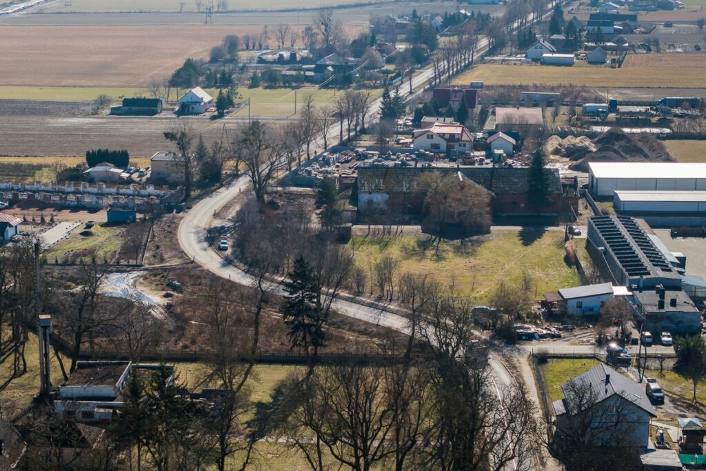 Modernizacja DW 268 Brzezie- Brześć Kujawski, fot. Szymon Zdziebło/tarantoga.pl dla UMWKP