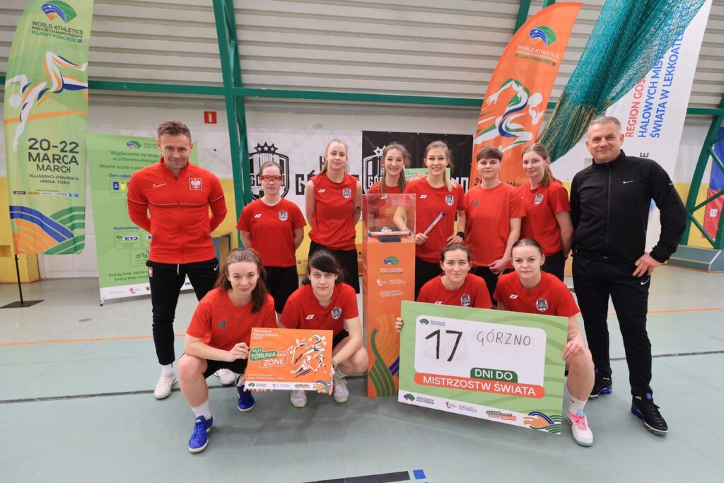 Górzno, 50 sztafet Kujaw i Pomorza, 3 marca 2026 r., fot. Sławomir Kowalski