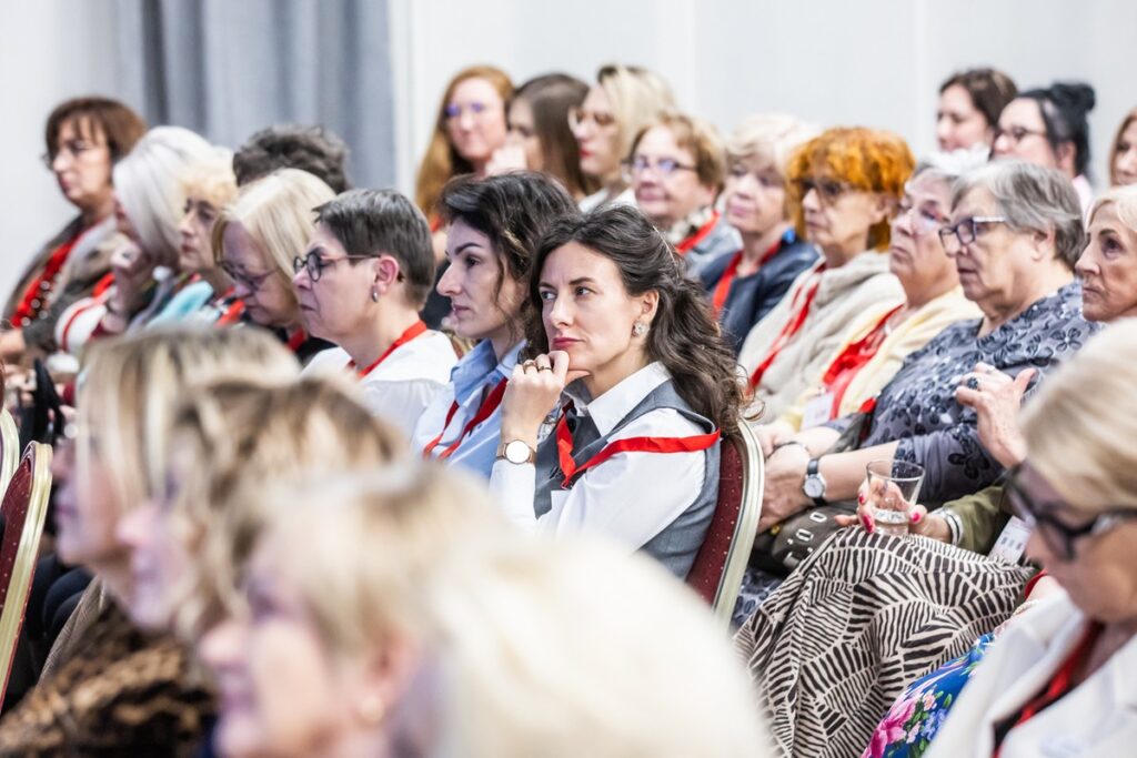1st Regional Meeting of Active Women “The Strength of Women Leaders of Kujawy and Pomorze.” Photo: Andrzej Goiński / UMWKP