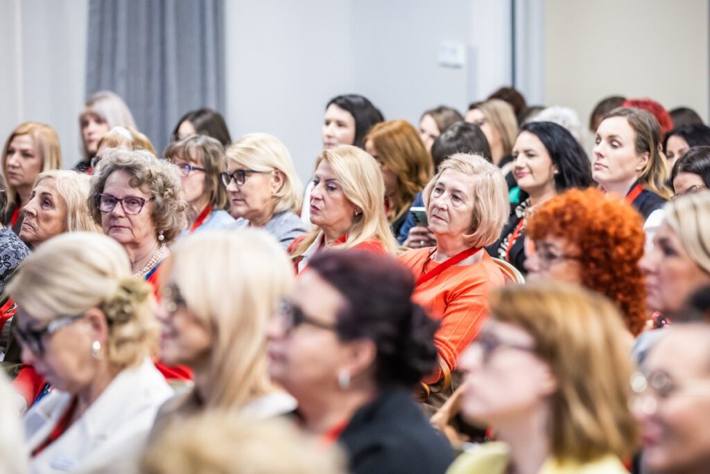1st Regional Meeting of Active Women “The Strength of Women Leaders of Kujawy and Pomorze.” Photo: Andrzej Goiński / UMWKP
