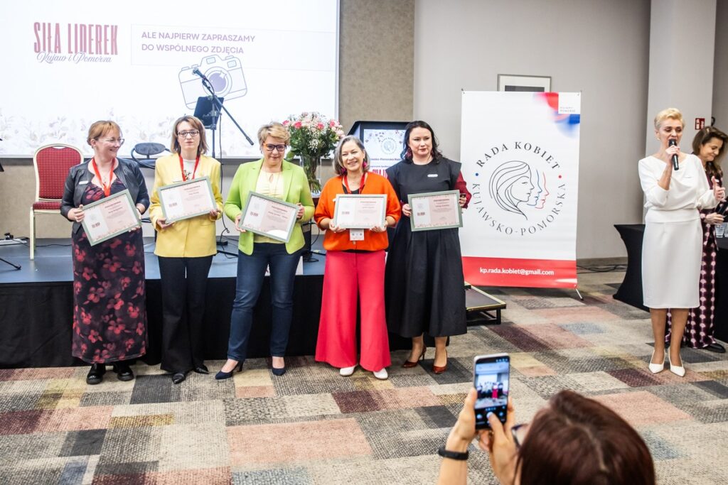 1st Regional Meeting of Active Women “The Strength of Women Leaders of Kujawy and Pomorze.” Photo: Andrzej Goiński / UMWKP