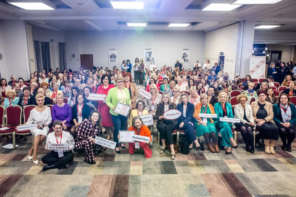 1st Regional Meeting of Active Women “The Strength of Women Leaders of Kujawy and Pomorze.” Photo: Andrzej Goiński / UMWKP