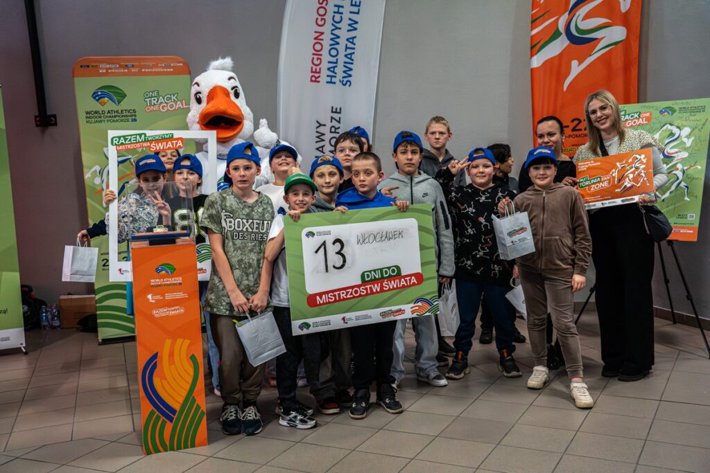 Włocławek, 50 sztafet Kujaw i Pomorza, 7 marca 2026 r., fot. Martyna Czarnecka