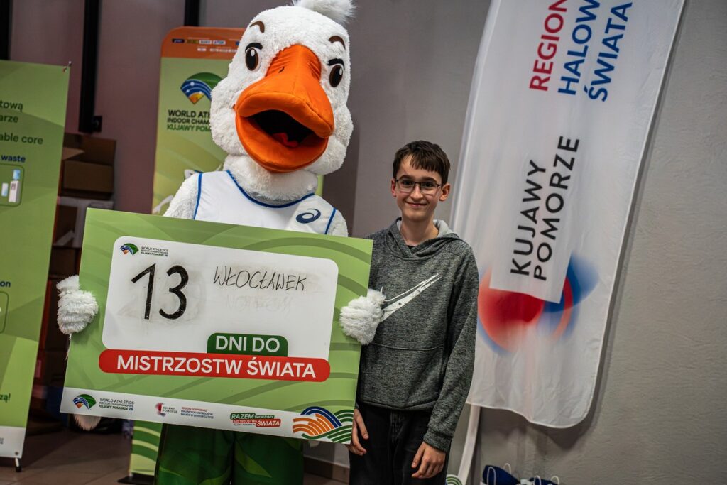 Włocławek, 50 sztafet Kujaw i Pomorza, 7 marca 2026 r., fot. Martyna Czarnecka