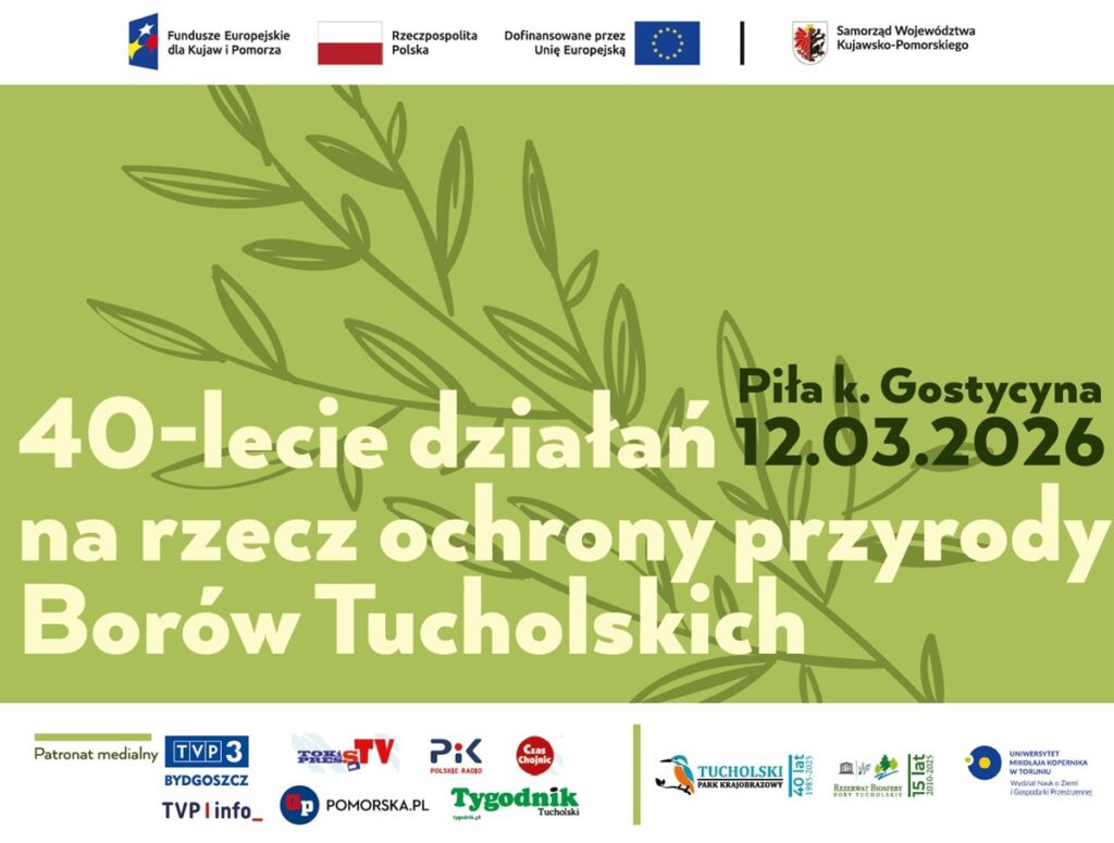 Grafika - Konferencja 40 lecie działań na rzecz ochrony przyrody 12.03.2026